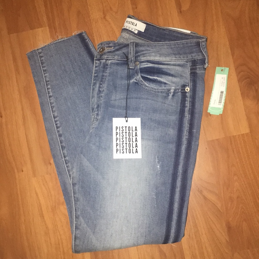 Brand new, trendy, jeans.